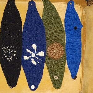 Crochet Ear Warmers set of 4